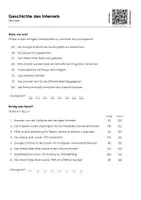 Vorschau - Arbeitsblätter - Arbeitsblatt "Geschichte des Internets" mit Erklärvideo, Lösungen und Onlineübungen - Seite 2