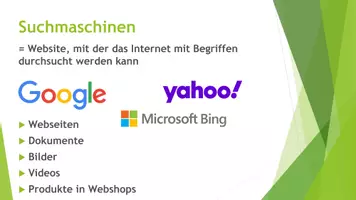 Vorschau - Arbeitsblätter - Arbeitsblatt "Suchen und Finden im Internet" mit Erklärvideo, Lösungen und Onlineübungen - Seite 3