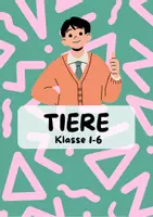Vorschau - Arbeitsblätter - Tiere Klasse 1-6 | Grundschule | Lebensräume von Tieren - Deckblatt