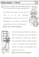 Vorschau - Arbeitsblätter - Fresch - Witze - Fehler finden und korrigieren - Seite 3