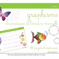Aperçu - Feuilles d'exercices - Graphisme : Les pratiques de l’écriture manuelle - Page de couverture