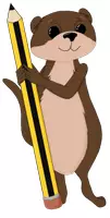 Vorschau - selbst erstellte Cliparts/Grafiken - Cliparts: Otter für jede Gelegenheit - Seite 2