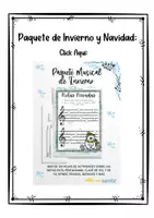 Vista previa - Hojas de trabajo - Fichas Musicales de Navidad Gratis | Teoría Musical - página 2