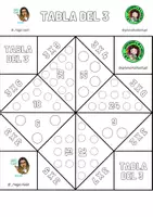 Vista previa - Manualidades / Dibujos para colorear - Comecocos matemático (multiplicaciones y cálculo mental) - página 3
