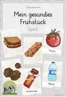 Vorschau - Spiele - Spiel zur gesunden Ernährung (Mein gesundes Frühstück) - Deckblatt