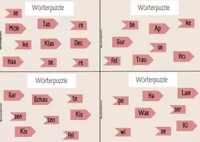 Vorschau - Aufgabenkarten - Materialpaket _ Freiarbeitskartei - Klasse 1 - Seite 2
