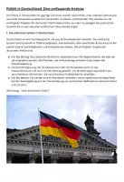 Vorschau - Stundenentwürfe - Deutsche Politik, Parteien und Demokratie für Kinder und Jugendliche erklärt - Seite 1