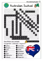 Vorschau - Spiele - Australien Suchsel - Buchstabengitter - Seite 2