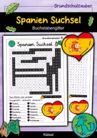 Vorschau - Arbeitsblätter - Spanien - Sparpaket - Materialpaket - Seite 1