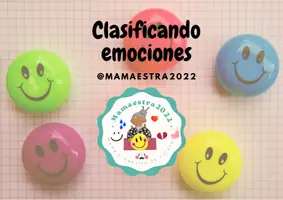 Vista previa - Tarjetas / Manipulativos - Clasificando emociones - página 1