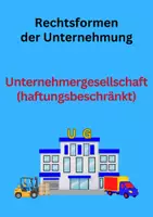 Vorschau - Stundenentwürfe - Unternehmensformen: Die Unternehmergesellschaft UG - Seite 3
