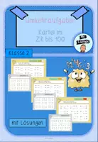 Vorschau - Arbeitsblätter - Umkehraufgaben Kartei ZR 100 - Deckblatt