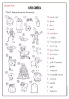 Vorschau - Arbeitsblätter - Halloween vocabulary activity (Englisch) - Seite 3