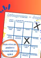 Vorschau - Spiele - Autogramm-Jagd - Kennenlernspiel für Firmlinge - Deckblatt