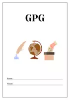 Vorschau - Anderer Materialtyp - Deckblatt GPG - Deckblatt