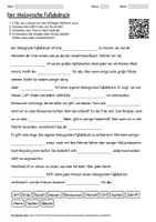 Vorschau - Arbeitsblätter - Arbeitsblatt "Der ökologische Fußabdruck" + interaktive Lösung & MP3 + Mindmap + Infografik - Deckblatt