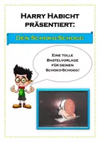 Vorschau - Mal- und Bastelvorlagen - Bastelvorlage - Die Schnecke Schoko-Schogg - Deckblatt