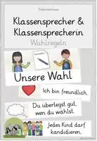 Vorschau - Präsentationen/Tafelbilder - Klassensprecherwahl - Visualisierung von Wahlregeln - Deckblatt