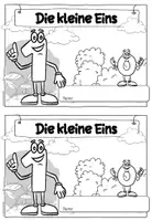 Vorschau - Arbeitsblätter - Die kleine Eins | Ziffernschreibkurs zum Buch - Seite 2