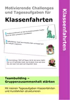 Vorschau - Anderer Materialtyp - Team-Building - Motivierende Challenges und Tagesaufgaben für Klassenfahrt und Kursfahrt - Deckblatt