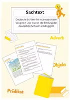 Vorschau - Arbeitsblätter - 9 Sachtexte im Paket zu aktuellen Themen - Deckblatt