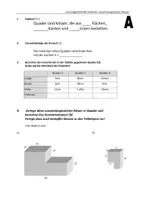 Vorschau - Test - Leistungskontrolle Volumen von Körpern - Seite 3