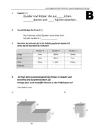 Vorschau - Test - Leistungskontrolle Volumen von Körpern - Seite 2