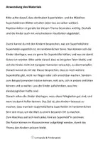 Vorschau - Arbeitsblätter - Superhelden Materialpaket - Türdekoration & Resilienzförderung - Seite 2