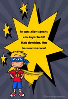 Vorschau - Arbeitsblätter - Superhelden Materialpaket - Türdekoration & Resilienzförderung - Seite 3