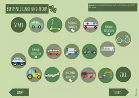 Vorschau - Spiele - Brettspiel zum Thema links und rechts Fahrzeuge - Seite 2