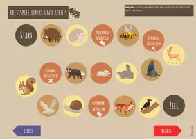 Vorschau - Spiele - Brettspiel zum Thema links und rechts Waldtiere - Seite 3