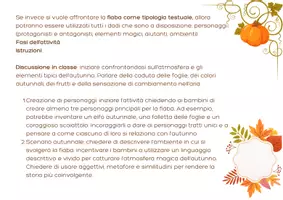 anteprima - Programmi scolastici / Materiali per docenti - Percorso di scrittura. I dadi delle storie d'autunno - Pagina 3