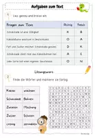 Vorschau - Arbeitsblätter - Text der Woche - Schokolade / Lesetext (ab Klasse 3) / Lesekonferenz - Seite 2