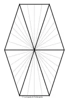Vorschau - Mal- und Bastelvorlagen - Kooperativer Tannenbaum Linien 1 - Seite 3