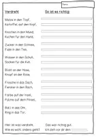Vorschau - Unterrichtsreihen - Reime - Verdrehtes Gedicht - Seite 1