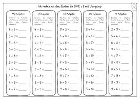 Vorschau - Arbeitsblätter - Materialpaket Mathe an Förderschulen - Seite 3