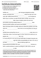 Vorschau - Arbeitsblätter - Lernposter + Arbeitsblätter zum Thema "Konflikte" + interaktive Lösung & MP3 + Mindmap + Infografik - Seite 1