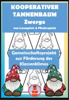 Vorschau - Mal- und Bastelvorlagen - 11 kooperative Tannenbäume als Paket - Deckblatt