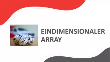 Vorschau - Arbeitsblätter - Eindimensionaler Array mit Java - Komplett vorbereitete Stunde - Seite 1