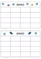 Vorschau - Spiele - Bingo: Rechtschreibung – Wörter mit der Endung -er und -a - Seite 1