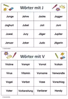 Vorschau - Spiele - Bingo: Rechtschreibung – Schwierige Buchstaben - Seite 3