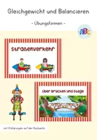 Vorschau - Spiele - Gleichgewicht und Balancieren : Übungsformen - Deckblatt