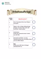 Vorschau - Unterrichtsreihen - Bildgeschichte 1: Vater und Sohn–Der Brief der Fische (einfach -schwer) - Seite 2