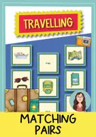 Vista previa - Juegos / Gamificación - Travelling matching pairs game | Juego de Memory (inglés) - Portada