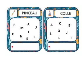 Aperçu - Apprentissages en autonomie - Entourer les bonnes lettres - Page 3