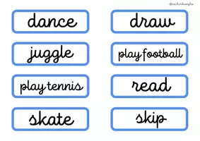 Vista previa - Tarjetas / Manipulativos - FREE TIME: LEARNING STATIONS PACK - página 3