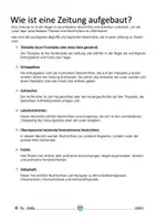 Vorschau - Arbeitsblätter - Die Zeitung – Aufbau & Fachausdrücke - Seite 2