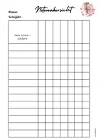 Vorschau - Lehrpläne/Lehrermaterial - Notenübersicht 📝📚 - Seite 3