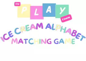 Προεπισκόπηση - Παιχνίδια - Ice Cream Alphabet Matching Game | Παιχνιδι Matching - Εξώφυλλο