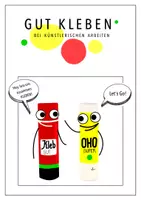 Vorschau - Arbeitsblätter - Gut Kleben - Deckblatt